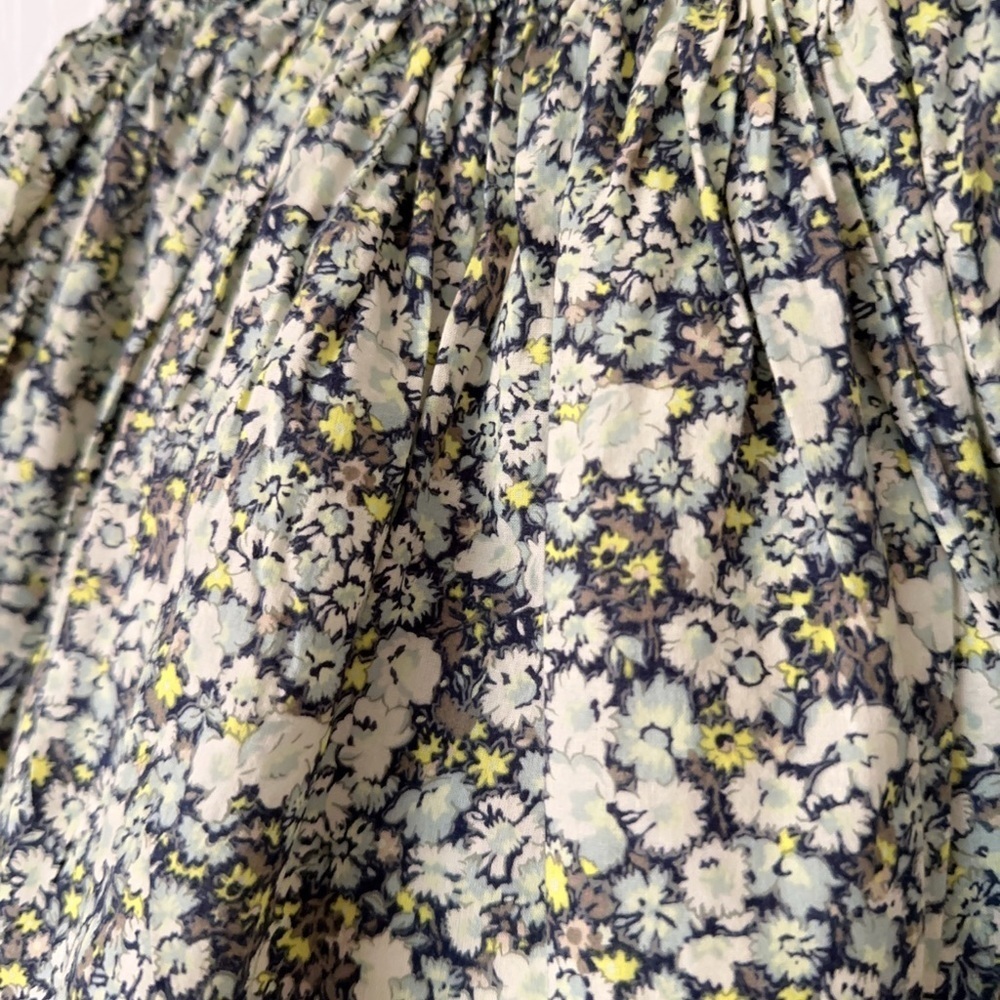 GAP Floral Mini Skirt - Black, White, Yellow - Picture 3 of 7